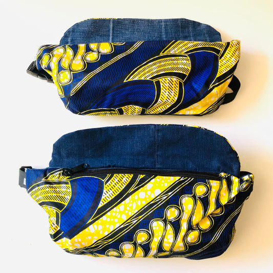 La banane wax bleue et jaune