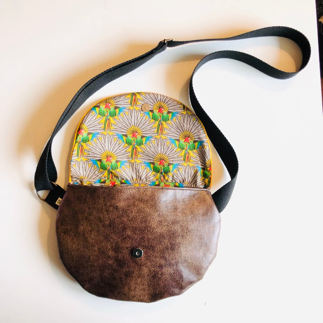 Sac à main en simili cuir