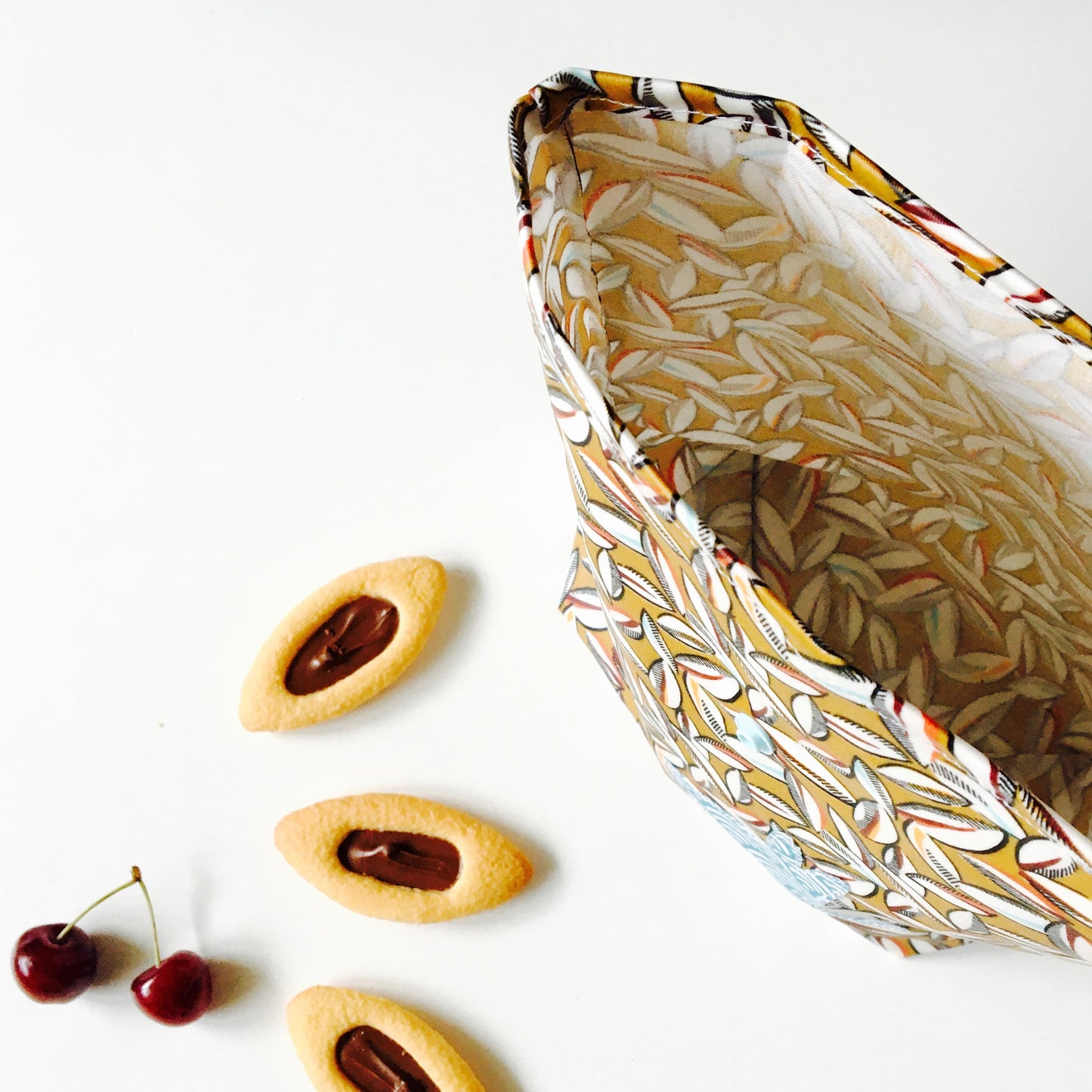 Lunch bag enduit cabosses