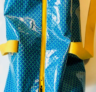 Sac Polochon bleu et jaune
