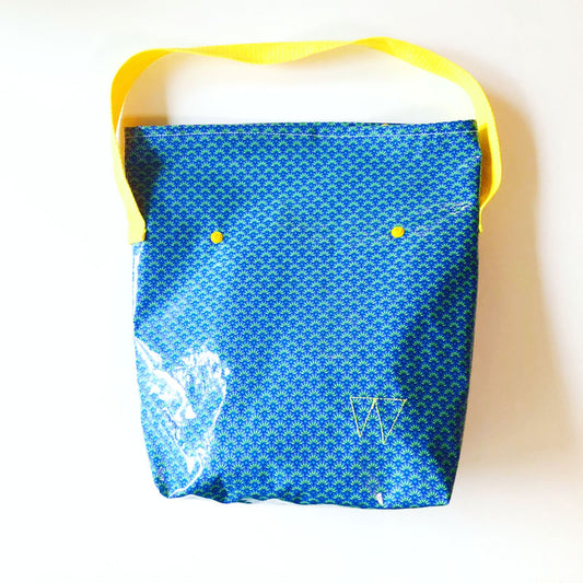 Lunch-bag GM bleu et jaune