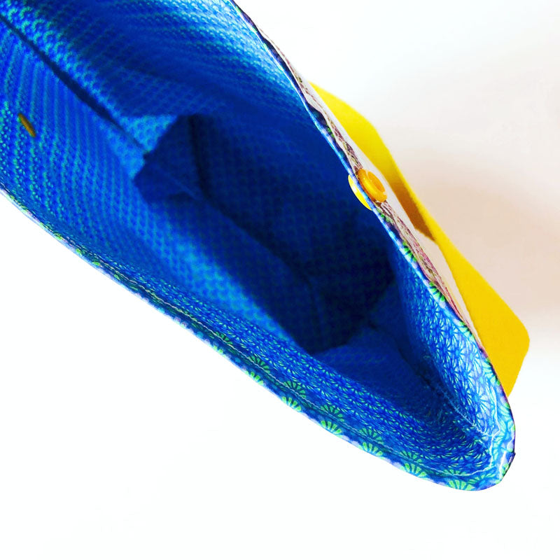Lunch-bag GM bleu et jaune
