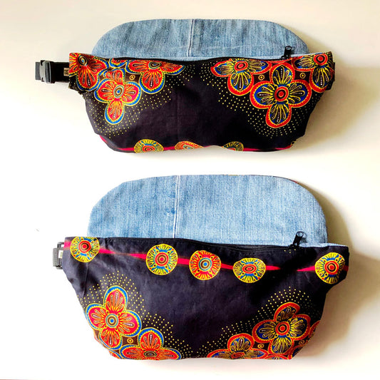 La banane wax noire et rouge