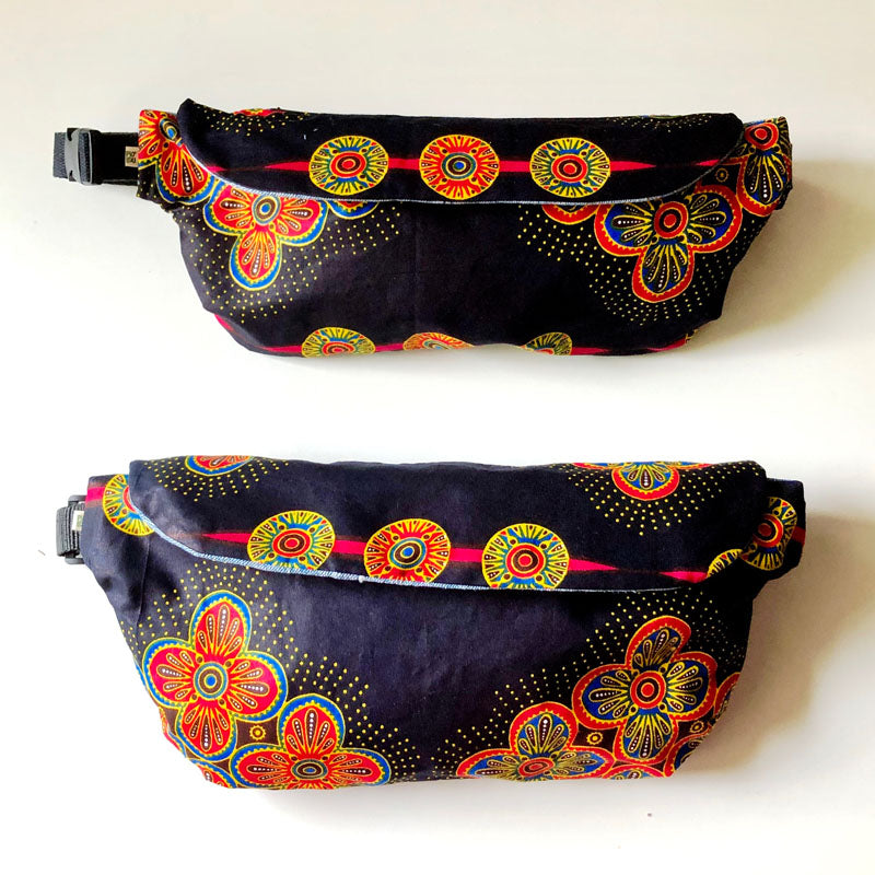 La banane wax noire et rouge