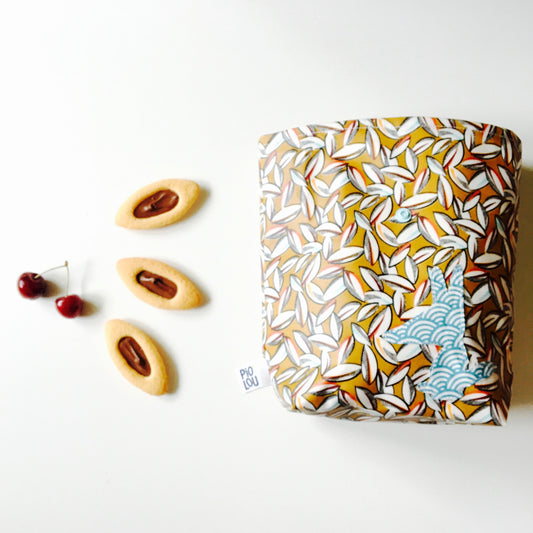 Lunch bag enduit cabosses