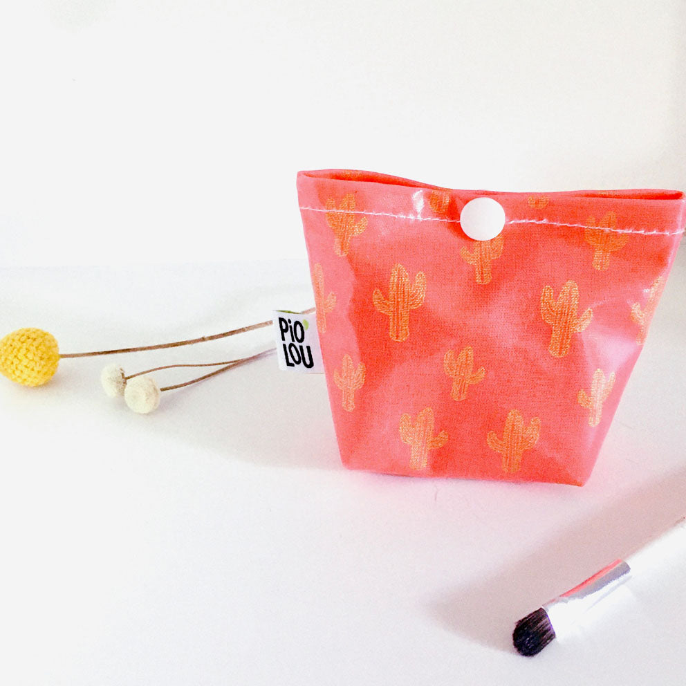 Pochette de 7 lingettes lavables grises
