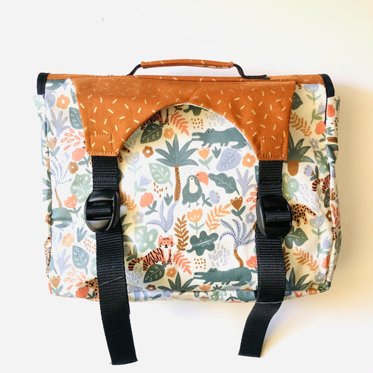 Cartable maternelle léger animaux de la savane