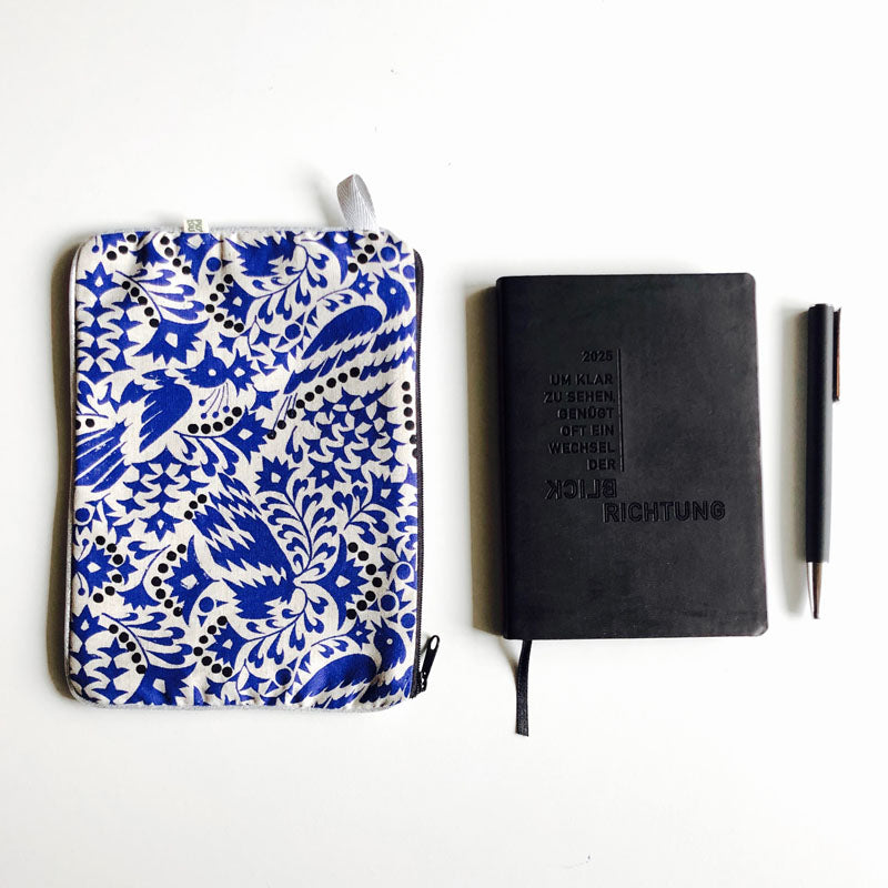 La pochette fleurie oiseau
