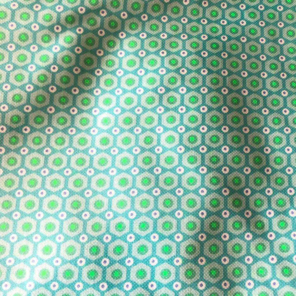 28-Enduit pp vert losange
