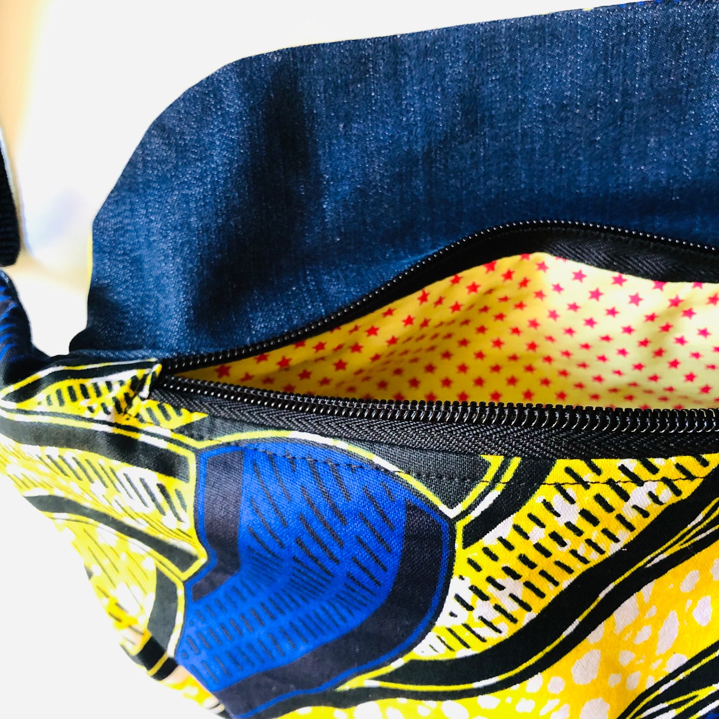 La banane wax bleue et jaune