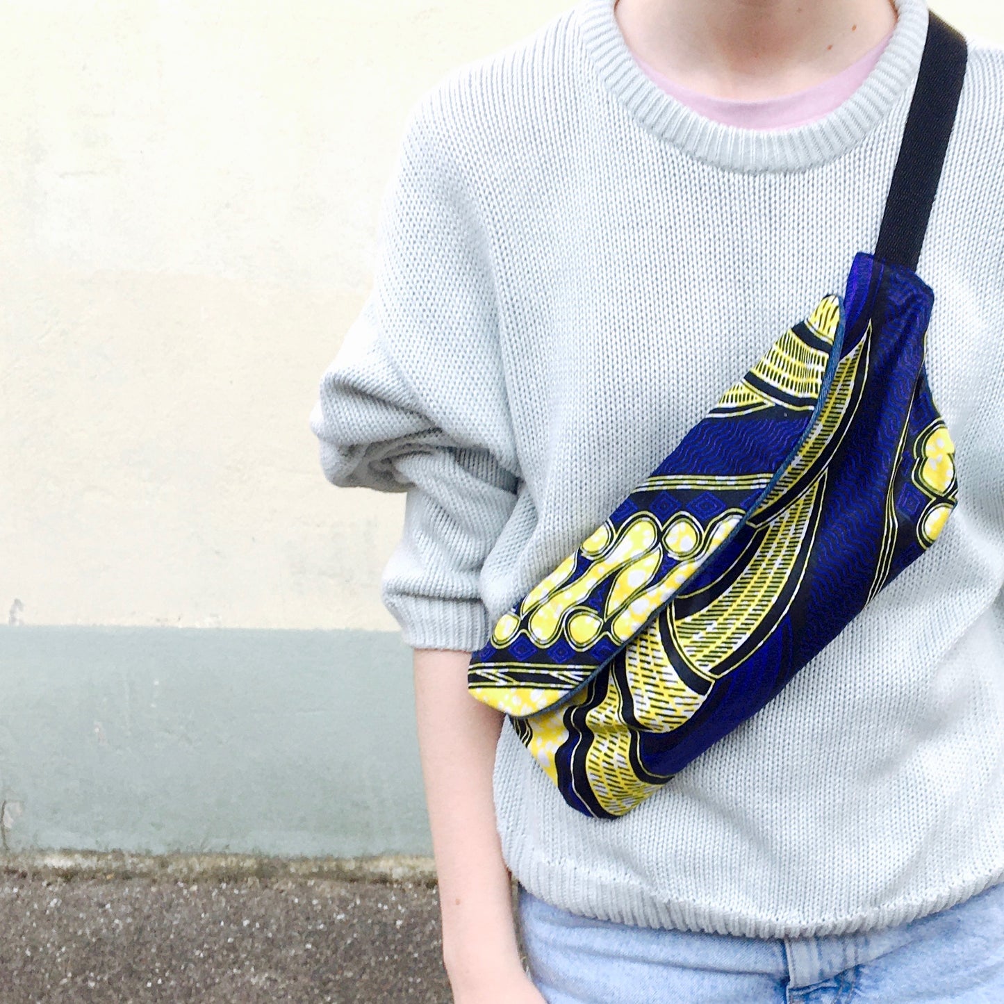 La banane wax bleue et jaune