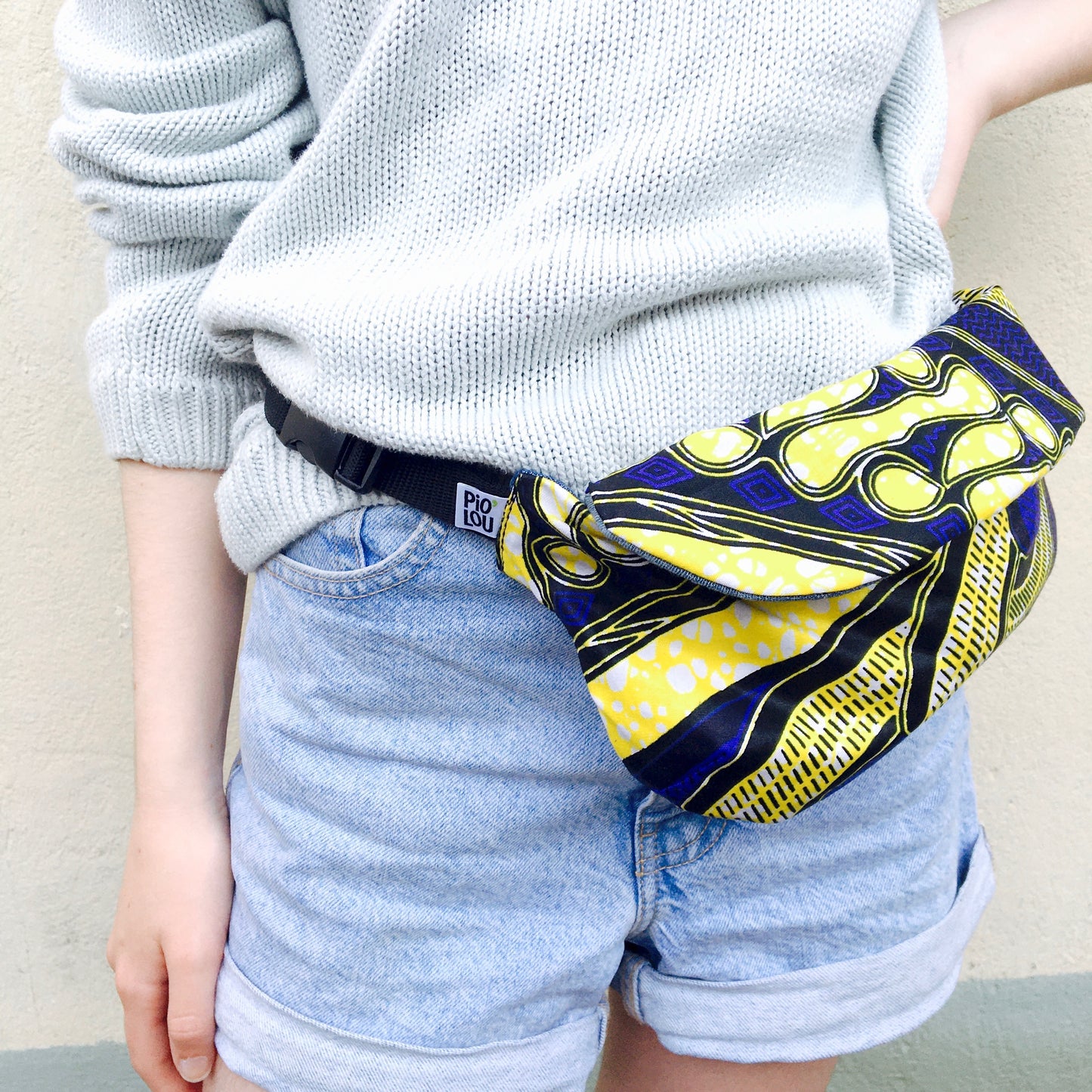 La banane wax bleue et jaune
