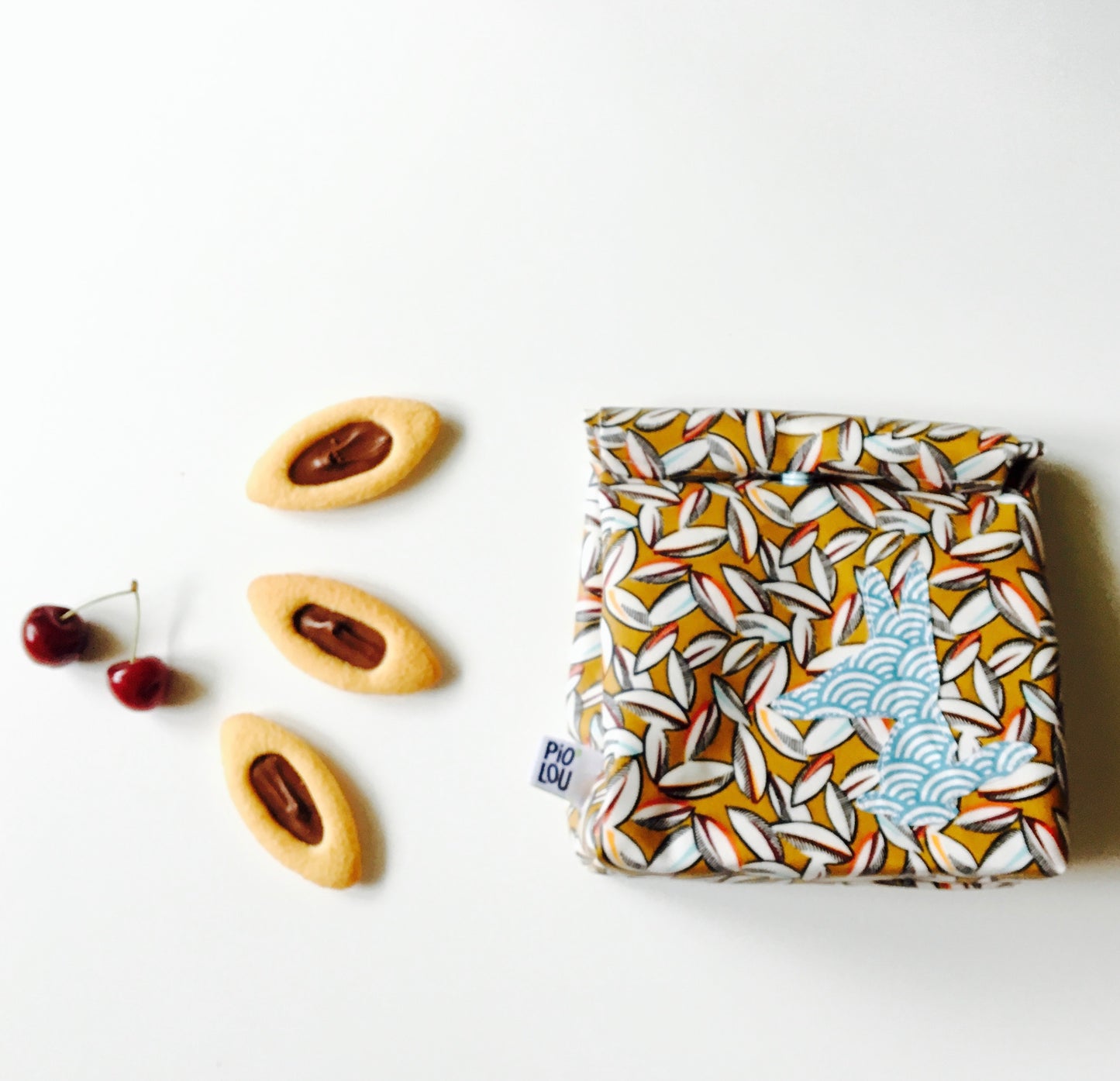 Lunch bag enduit cabosses