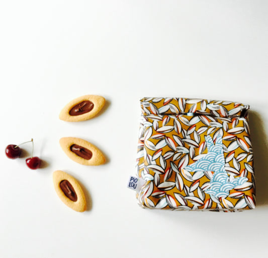Lunch bag enduit cabosses