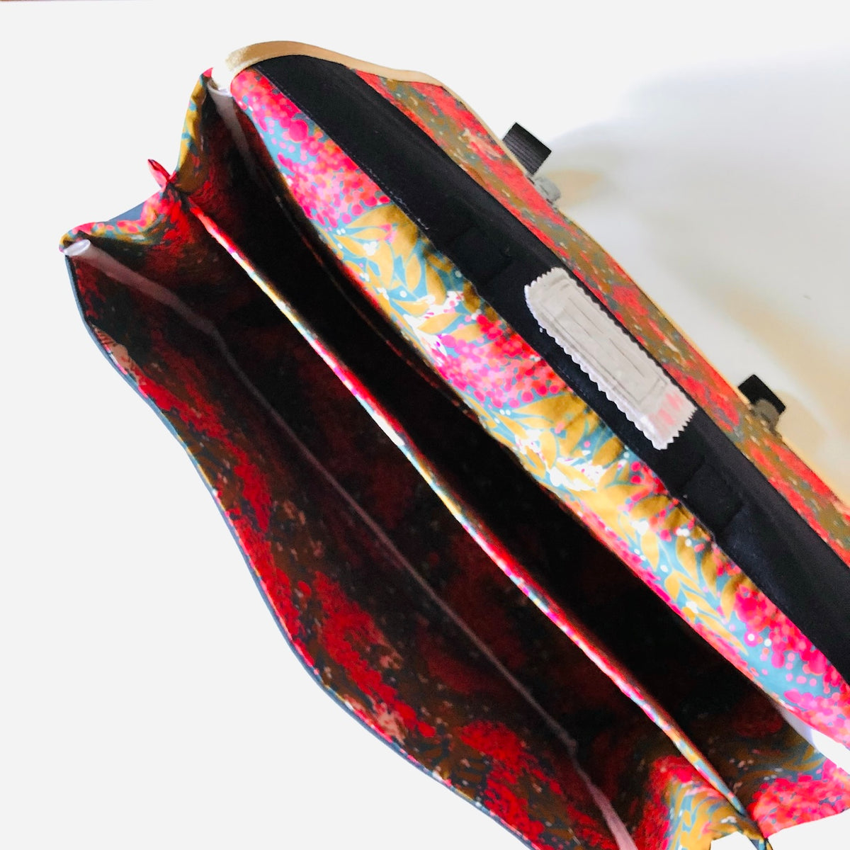 Cartable CP/primaire renforcé et léger Marine motifs fleurs et oiseaux