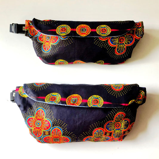 La banane wax noire et rouge