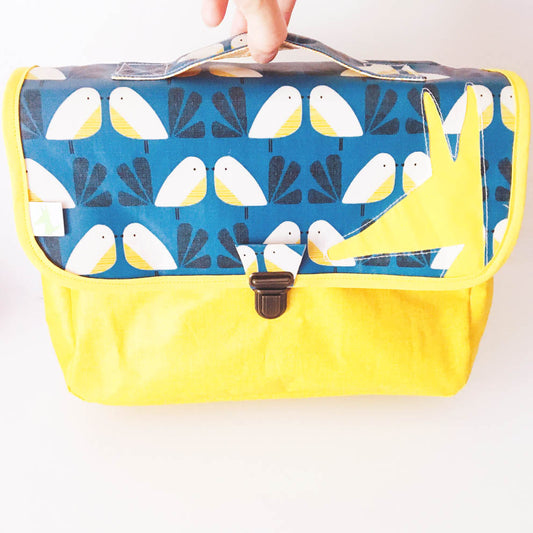 Cartable maternelle léger Jaune- birdy