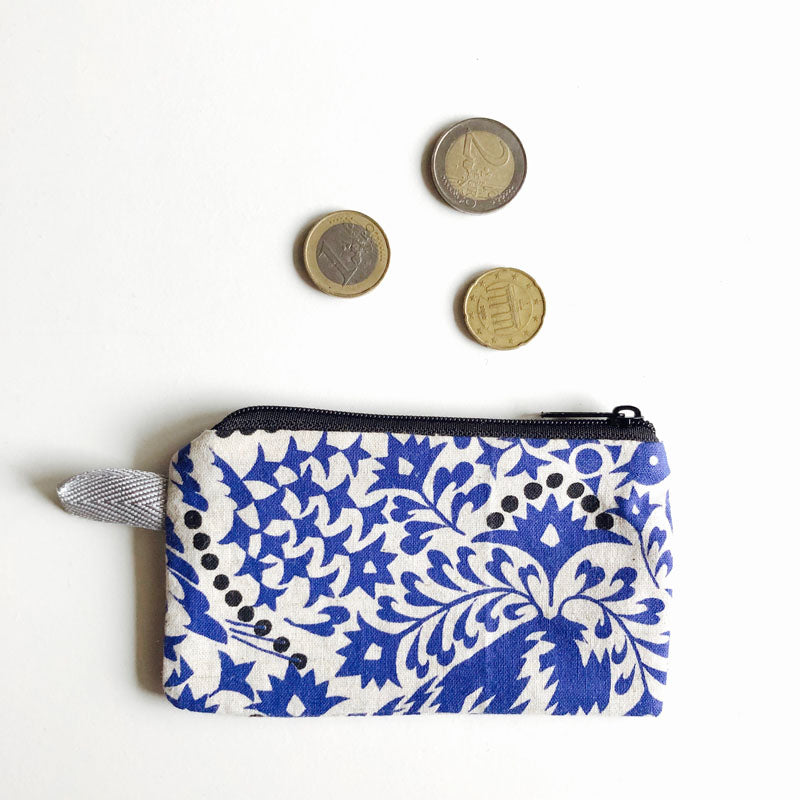 La pochette fleurie oiseau